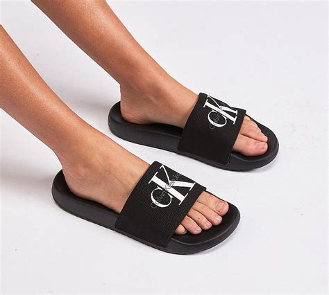 designer brands with cheap slides.